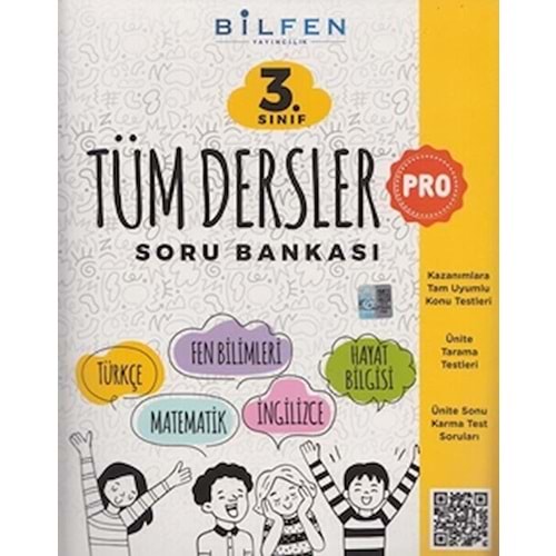 3.Sınıf Pro Tüm Dersler Soru Bankası