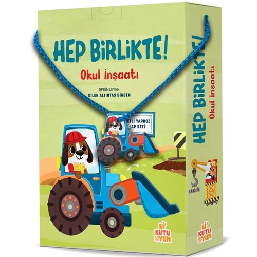 Hep Birlikte Okul İnşaatı Kitap Ve Oyun Seti