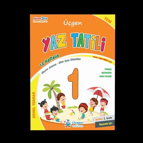 1.Sınıf Yaz Tatili 12 Haftalık Tekrar Çalışmaları