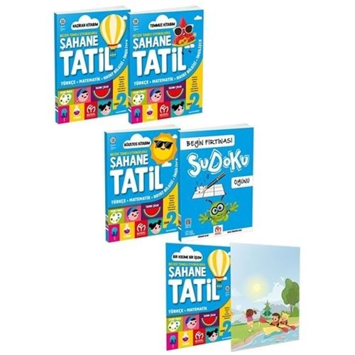 2.Sınıf Şahane Yaz Tatil Kitabi Seti