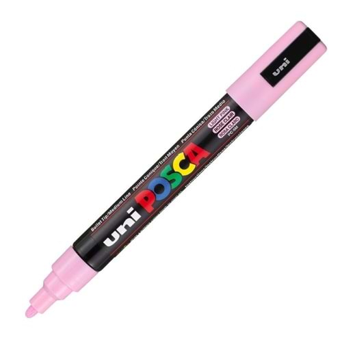 Uni Poster Markörü Posca PC-5M 1.8-2,5 Açık Pembe