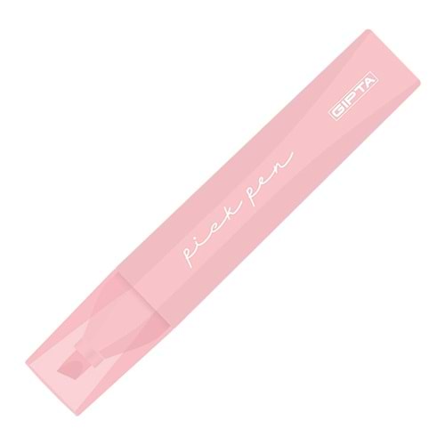 Gıpta Fosforlu Markor-Pickpen Pastel Pembe
