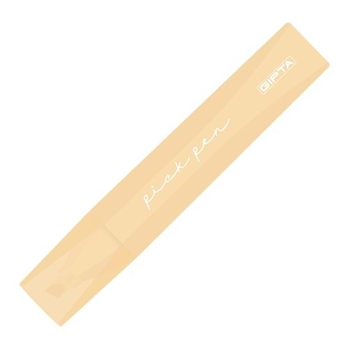 Gıpta Fosforlu Markor-Pickpen Pastel Sarı