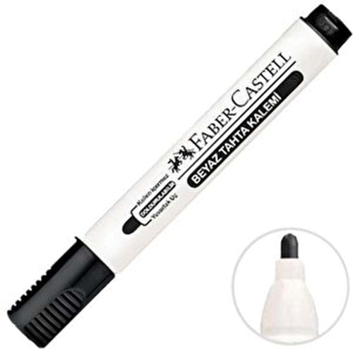 Faber Castell Tahta Kalemi W153 W.Board Markör Siyah