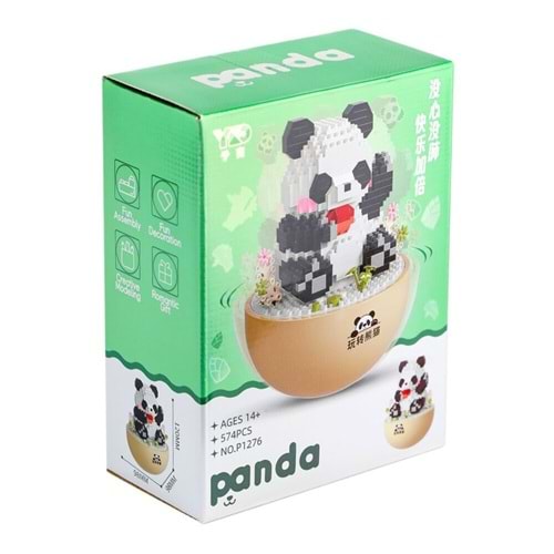 Panlos Panda Model 574 Parça Block Oyuncak