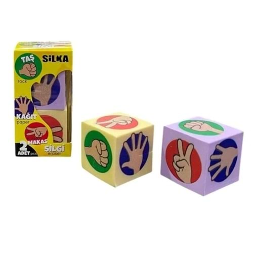Silka Silgi Taş Kağıt Makas