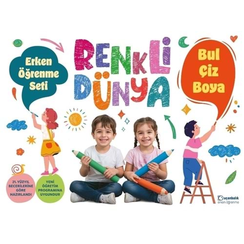Teni Erken Öğrenme Seti-Renkli Dünya
