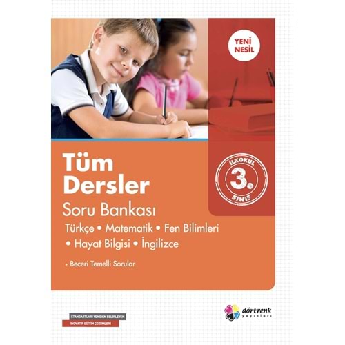 Dörtrenk 3.Sınıf Tüm Dersler Soru Bankası