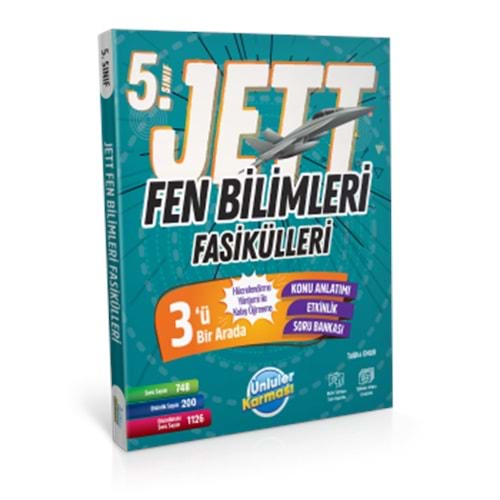 5.Sınıf Jett Fen Bilimleri Fasikülleri