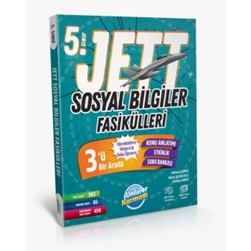 5.Sınıf Jett Sosyal Bilimler Fasikülleri