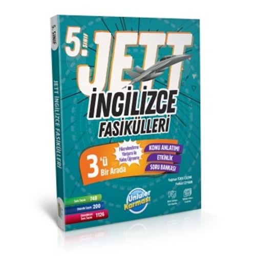 5.Sınıf Jett İngilizce Fasikülleri