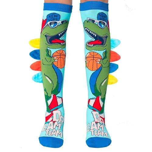 Dinazor Desenli Funny Çorap