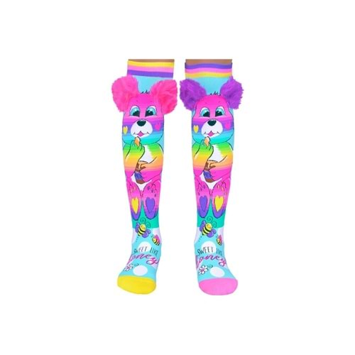 Bear Boyutlu Funny Çorap