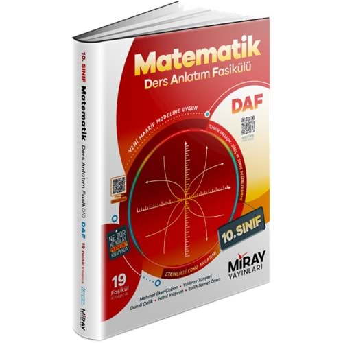 Miray 10. Sınıf Matematik Ders Anlatım Fasikülleri 2025