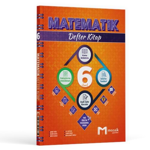 6.Sinif Mozaik Defter Matematik - 2025-26