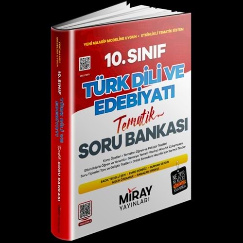 10. Sınıf Türk Dili ve Edebiyatı Konu Özetli Tematik Soru Bankası