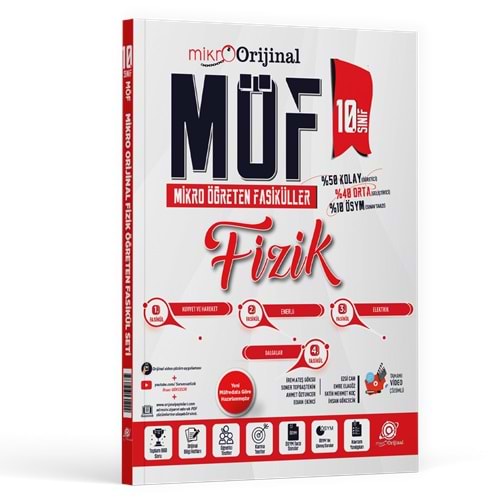 Mikro Orjinal 10.Sınıf Möf Set Fizik