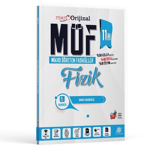 Mikro Orjinal 11.Sınıf Möf Soru Bankası Fizik