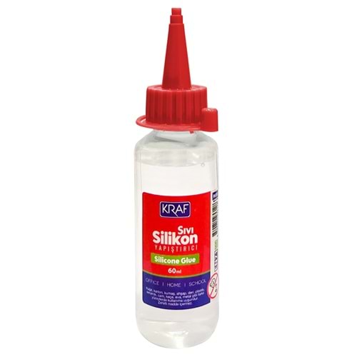 Kraf Yapıştırıcı Sıvı Silikon 60 Ml.