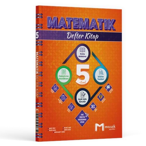 5.Sınıf Mozaik Defter Matematik