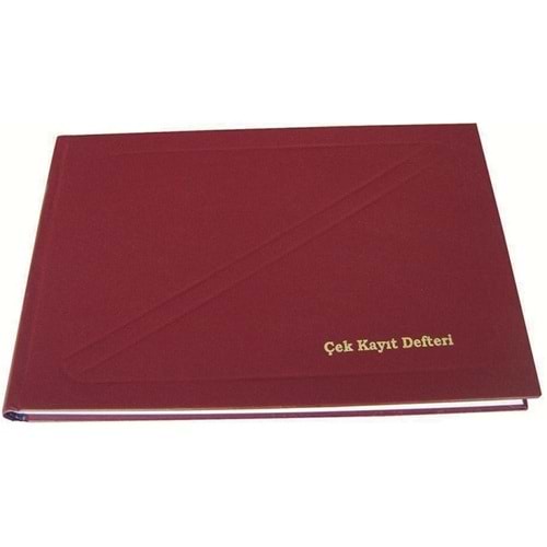Dilman Çek Kayıt Defteri 17x24 Ciltli