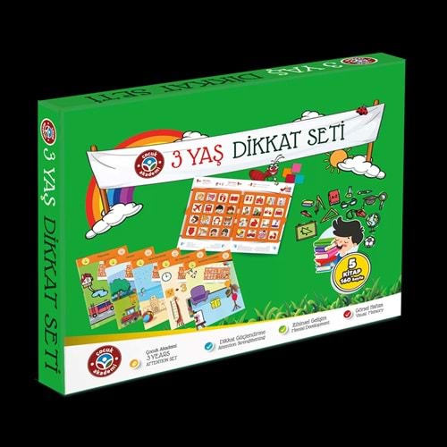 İlkadım 3 Yaş Dikkat Seti