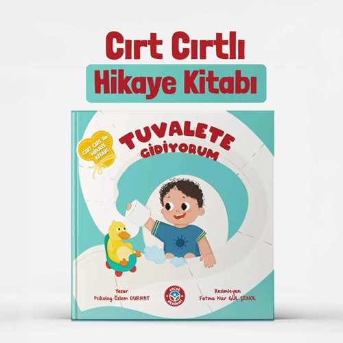 Tuvalete Gidiyorum Cırtlı Etkinlik Kitabı