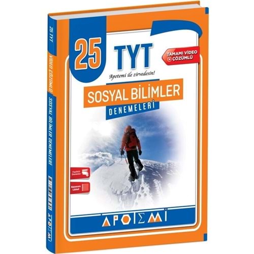 Apotemi Tyt Deneme 25 Lİ Sosyal Bilimler