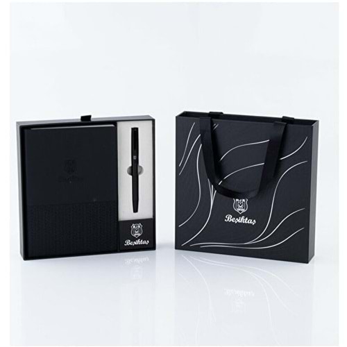 Beşiktaş A5 Defter+Roller Kalem Set