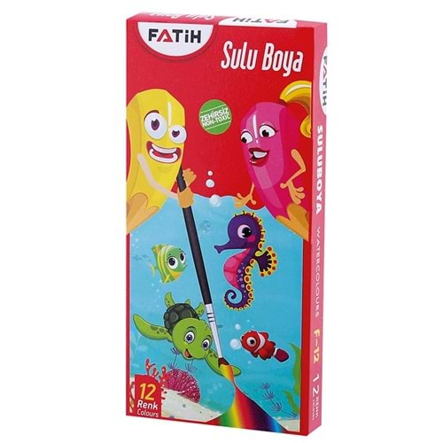 Fatih Sulu Boya 12 Renk