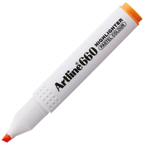 Artline 660 Fosforlu Kalem Kesik Uç Pastel Turuncu
