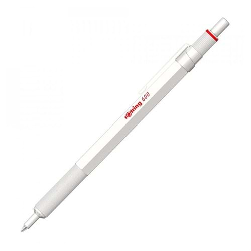 Rotring 600 İnci Beyaz Tükenmez Kalem