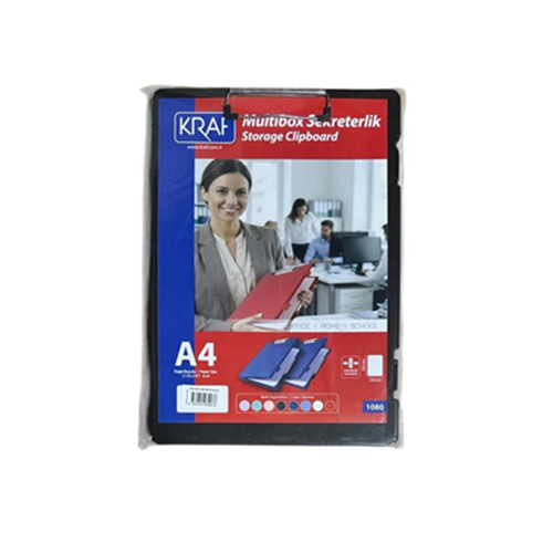 Kraf Multıbox Sekreterlik-Saklama Bölmeli A4 1080 Siyah