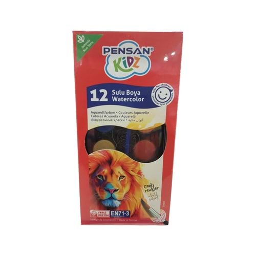 Pensan Kidz 12 li Sulu Boya