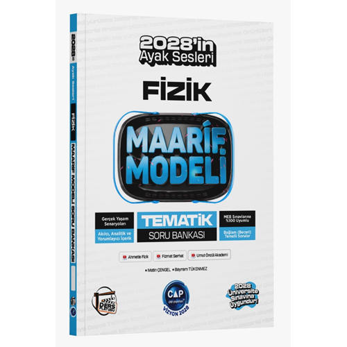 Çap Ünihaz. Maarif Tematik S.B. Fizik - 2026
