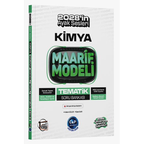 Çap Ünihaz. Maarif Tematik S.B. Kimya - 2026