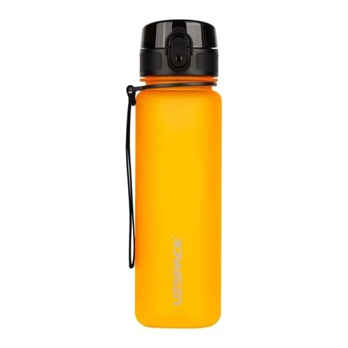 Uzspace Soft-Touch Tritan Su Matarası Turuncu 500ml