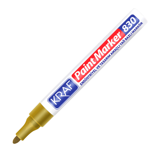 Kraf Paint Markör 830 Altın