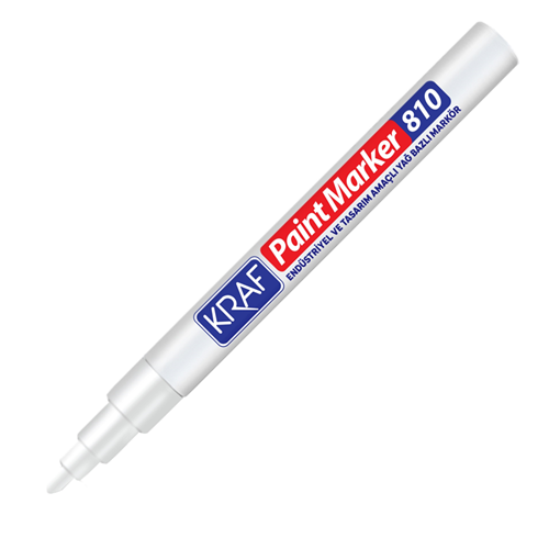 Kraf Paint Markör 810 Beyaz