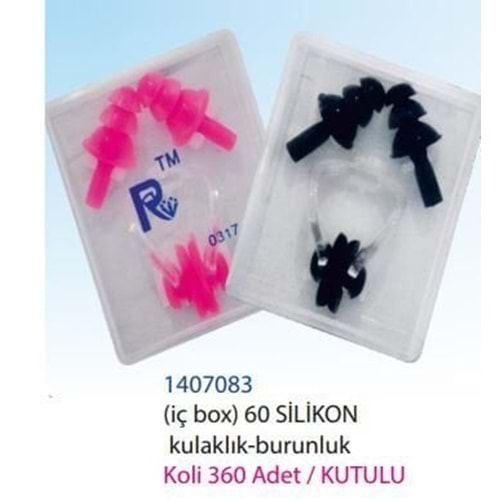 KZLD-1407083 Silikon Kulaklık Burunluk