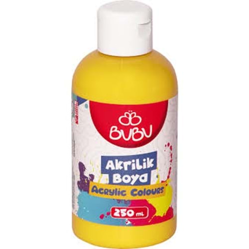 Bu-Bu Akrilik Boya 250gr Sarı