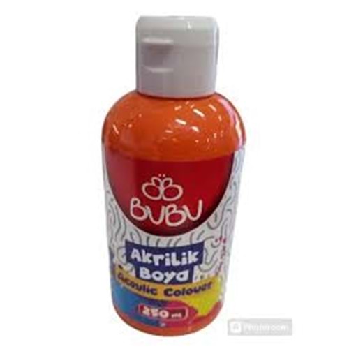 Bu-Bu Akrilik Boya 250gr Turuncu