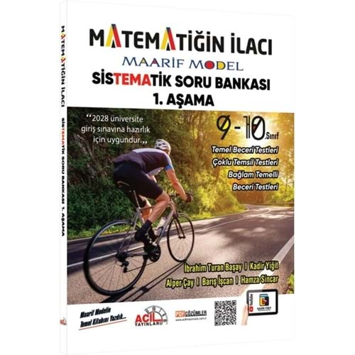 Acil Matematiğin İlacı Maarif Model Sistematik Soru Bankası 1