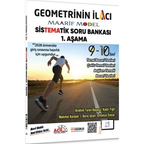 Acil TYT AYT Geometrinin İlacı Maarif Model Sistematik Soru Bankası 1