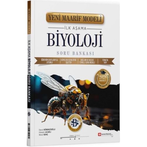 Sarmal Biyoloji İlk Aşama Maarif Model Soru Bankası
