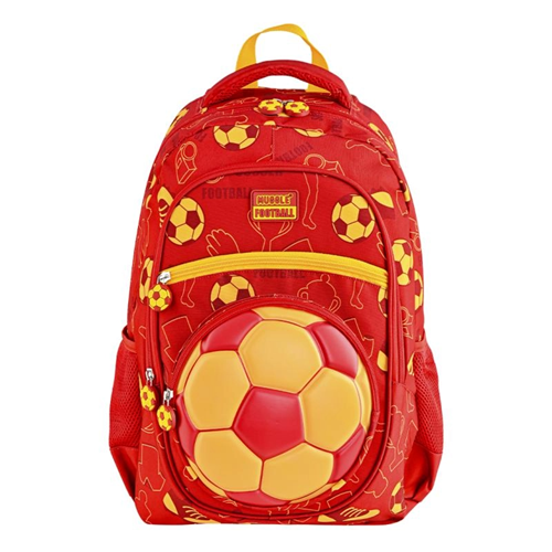 Muggle Mu-8322 Footbal Teams SArı-Kıtmızı Okul Çantası