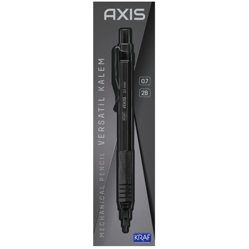 Kraf Versatil Kalem Axıs 0,7 Mm Mp-160 Black