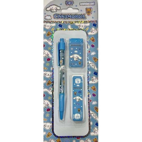 Cinnamoroll Kırtasiye Seti Versatilli 3'Lü 712715
