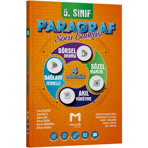 5. Sınıf Paragraf Mozaik Soru Bankası