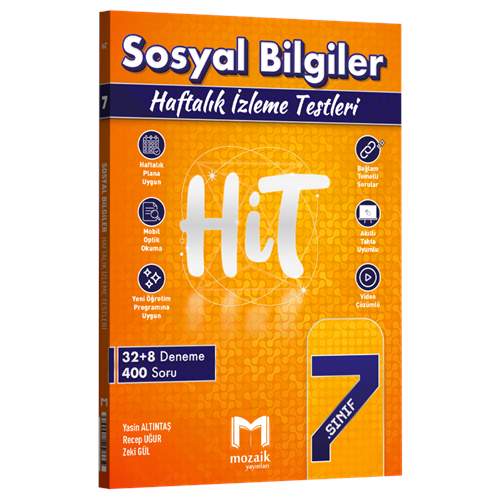 Mozaik 7.Sınıf Hit 40 LI Deneme Sosyal 26-27